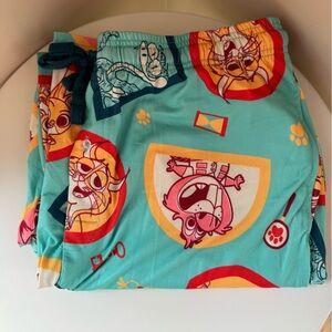 Disney Zootopia 2 All Over Print Pajama Pants, Large